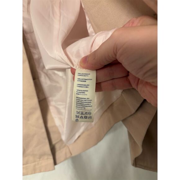 Rebecca Minkoff Women's Convertible Trench Coat Beige Size Small Standard - Picture 4 of 16